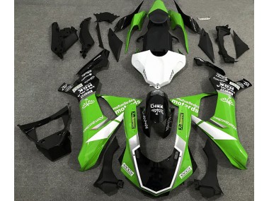 2015-2019 Gloss Green Logo Style Yamaha R1 Motorcycle Fairings