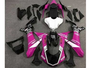 2015-2019 Gloss Pink Logo Style Yamaha R1 Motorcycle Fairings
