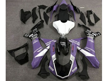 2015-2019 Gloss Purple Logo Style Yamaha R1 Motorcycle Fairings