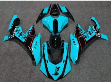 2015-2019 Light Blue Yamaha R1 Motorcycle Fairings