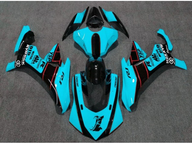 2015-2019 Light Blue Yamaha R1 Motorcycle Fairings 2015-2019 Light Blue Yamaha R1 Motorcycle Fairings