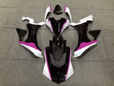 2015-2019 Pink Black and White Yamaha R1 Motorcycle Fairings