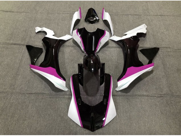 2015-2019 Pink Black and White Yamaha R1 Motorcycle Fairings 2015-2019 Pink Black and White Yamaha R1 Motorcycle Fairings