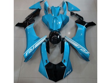 2015-2019 Sky Blue and Black Yamaha R1 Motorcycle Fairings