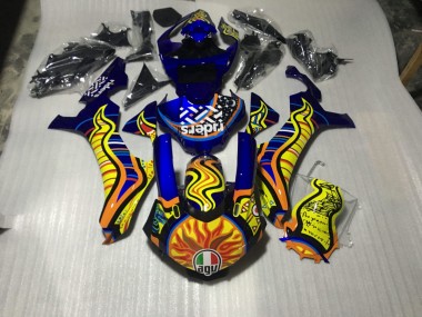 2015-2019 Tribal Design Yamaha R1 Motorcycle Fairings