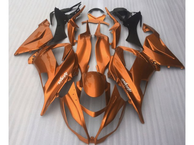 2016-2019 Candy Orange Gloss Kawasaki ZX10R Motorcycle Fairings 2016-2019 Candy Orange Gloss Kawasaki ZX10R Motorcycle Fairings