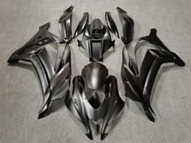 2016-2019 Matte Metal Silver Kawasaki ZX10R Motorcycle Fairings 2016-2019 Matte Metal Silver Kawasaki ZX10R Motorcycle Fairings