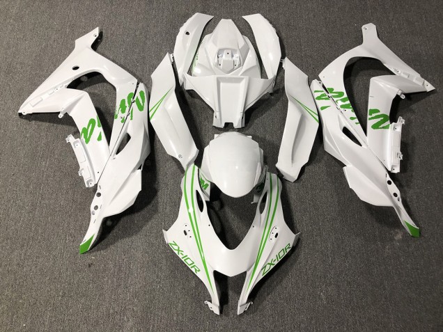 2016-2019 Pearl Green White Kawi Kawasaki ZX10R Motorcycle Fairings 2016-2019 Pearl Green White Kawi Kawasaki ZX10R Motorcycle Fairings
