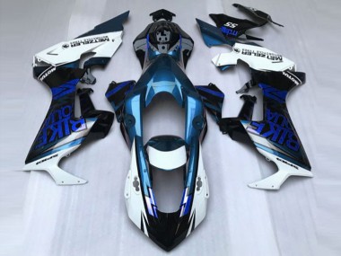 2017-2019 Blue & White Custom Honda CBR1000RR Motorcycle Fairings