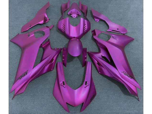2017-2019 Bright Purple Matte Yamaha R6 Motorcycle Fairings 2017-2019 Bright Purple Matte Yamaha R6 Motorcycle Fairings