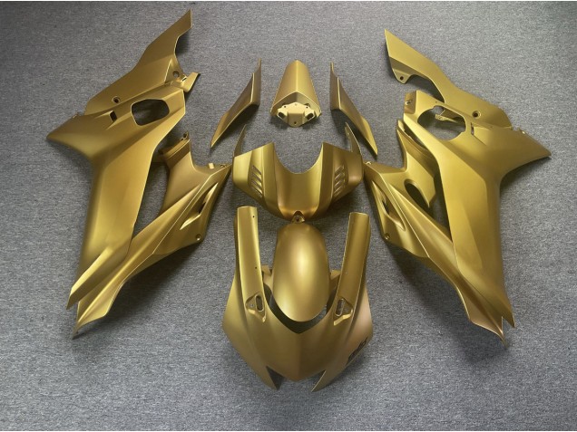 2017-2019 Custom Gold Yamaha R6 Motorcycle Fairings 2017-2019 Custom Gold Yamaha R6 Motorcycle Fairings