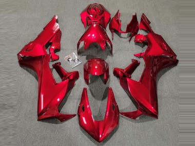 2017-2019 Deep Red Gloss Honda CBR1000RR Motorcycle Fairings