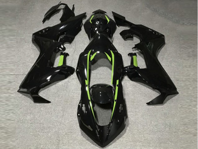 2017-2019 Gloss Black & Lime Green Lining- CBR1000RR 17-19 Honda CBR1000RR Motorcycle Fairings 2017-2019 Gloss Black & Lime Green Lining- CBR1000RR 17-19 Honda CBR1000RR Motorcycle Fairings
