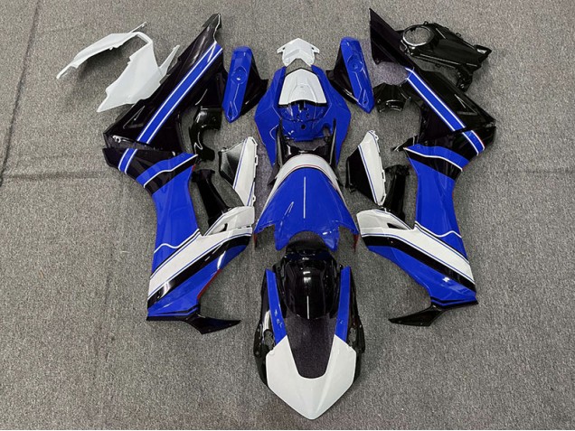 2017-2019 Gloss Blue White and Black Honda CBR1000RR Motorcycle Fairings 2017-2019 Gloss Blue White and Black Honda CBR1000RR Motorcycle Fairings