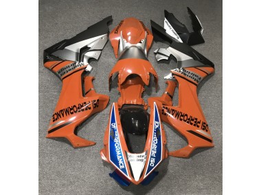 2017-2019 Gloss Orange & Blue Honda CBR1000RR Motorcycle Fairings