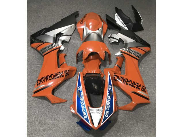 2017-2019 Gloss Orange & Blue Honda CBR1000RR Motorcycle Fairings 2017-2019 Gloss Orange & Blue Honda CBR1000RR Motorcycle Fairings
