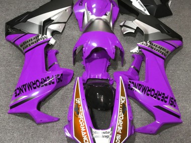 2017-2019 Gloss Purple & Orange Honda CBR1000RR Motorcycle Fairings