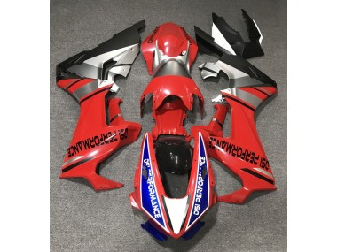 2017-2019 Gloss Red & Blue Honda CBR1000RR Motorcycle Fairings