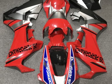 2017-2019 Gloss Red & Blue Honda CBR1000RR Motorcycle Fairings