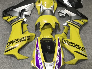 2017-2019 Gloss Yellow & Purple Honda CBR1000RR Motorcycle Fairings