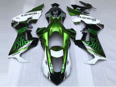 2017-2019 Green & White Custom Honda CBR1000RR Motorcycle Fairings