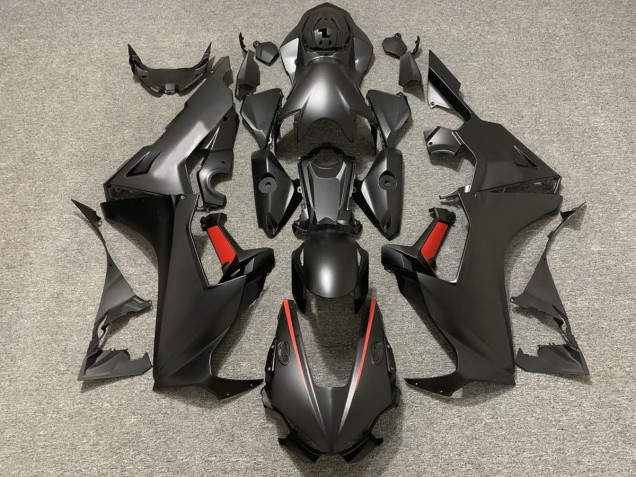 2017-2019 Matte Black & Red Honda CBR1000RR Motorcycle Fairings 2017-2019 Matte Black & Red Honda CBR1000RR Motorcycle Fairings