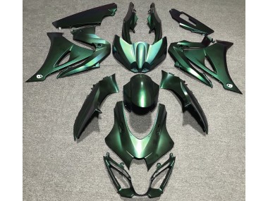 2017-2019 Matte Green Suzuki GSXR 1000 Motorcycle Fairings