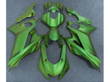 2017-2019 Matte Green Yamaha R6 Motorcycle Fairings