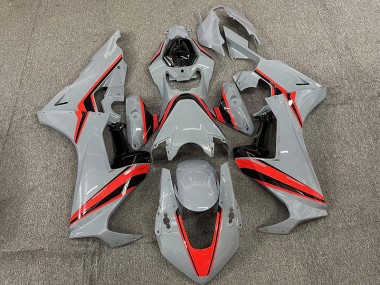 2017-2019 Nardo with Red Stripes Honda CBR1000RR Motorcycle Fairings