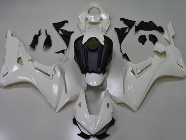 2017-2019 Pearl White Plain Honda CBR1000RR Motorcycle Fairings