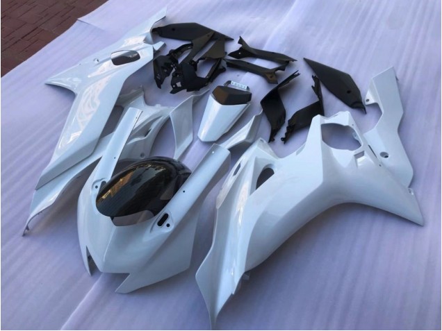2017-2019 Pearl White Yamaha R6 Motorcycle Fairings 2017-2019 Pearl White Yamaha R6 Motorcycle Fairings