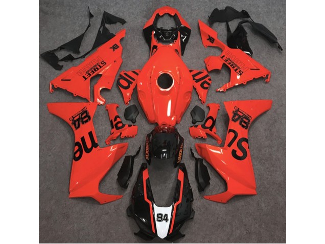 2017-2019 Red Street Flava Honda CBR1000RR Motorcycle Fairings 2017-2019 Red Street Flava Honda CBR1000RR Motorcycle Fairings