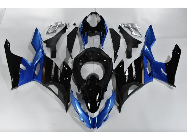 2018-2020 Blue and Black Kawasaki Ninja 400 Motorcycle Fairings 2018-2020 Blue and Black Kawasaki Ninja 400 Motorcycle Fairings