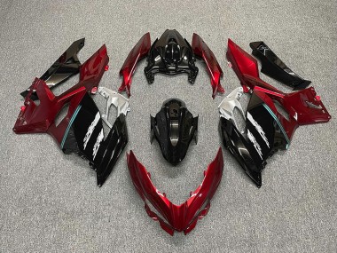 2018-2020 Red and Black Kawasaki Ninja 400 Motorcycle Fairings