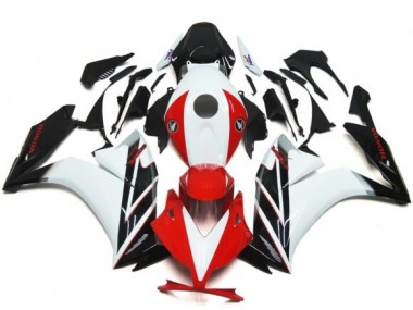 2012-2016 Black and Red/White Gloss Honda CBR1000RR Motorcycle Fairings