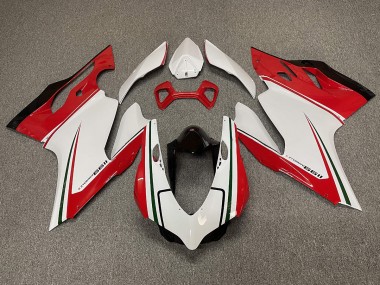 Tri Color Ducati 1199 Motorcycle Fairings