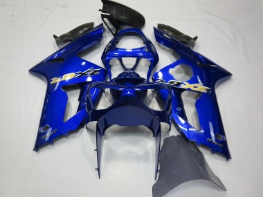 2003-2004 Blue OEM Style Kawasaki ZX6R Motorcycle Fairings