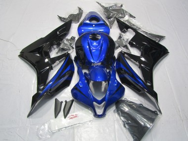 2007-2008 Deep Blue Gloss Honda CBR600RR Motorcycle Fairings