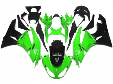 2009-2012 Deep Gloss Green Sharp Kawasaki ZX6R Motorcycle Fairings