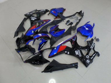 2009-2018 Blue and White Red BMW S1000RR Motorcycle Fairings