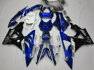 2009-2018 Blue and Black BMW S1000RR Motorcycle Fairings