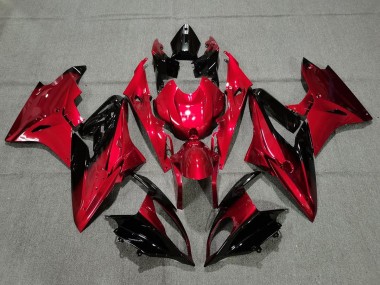 2009-2018 Fire Red and Black BMW S1000RR Motorcycle Fairings